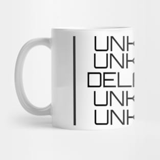 Unknown, Unknown, Delaware, Unknown, Unknown Mug